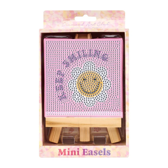 Diamond Art Club Mini Easels - Keep Smiling Diamond Painting Kit