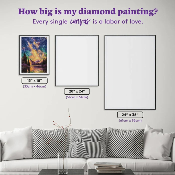 Diamond Art Club Starry Night - Night Music Diamond Painting Kit
