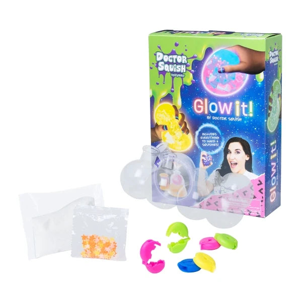 Doctor Squish Squishy Pack Refill - Glow It Edition