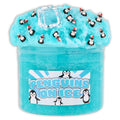 Dope Slimes 8 oz Penguins on Ice Holiday Slime