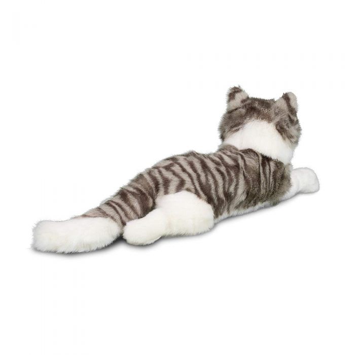 Douglas 15 Inch Smokey the Gray Cat Plush Toy
