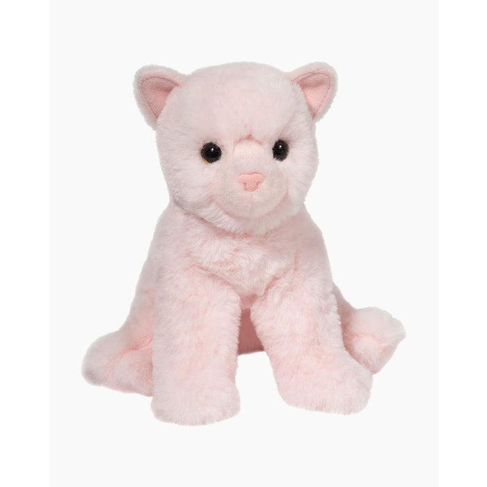 Douglas 7 Inch Cadie the Pink Cat MINI Soft Plush Toy