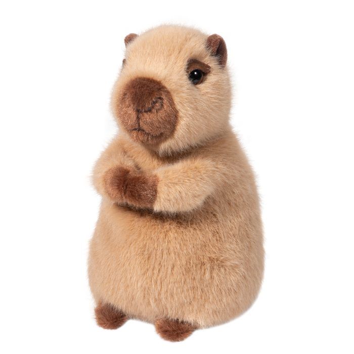 Douglas 7 Inch Chattie the Capybara Standing MINI Soft Plush Toy