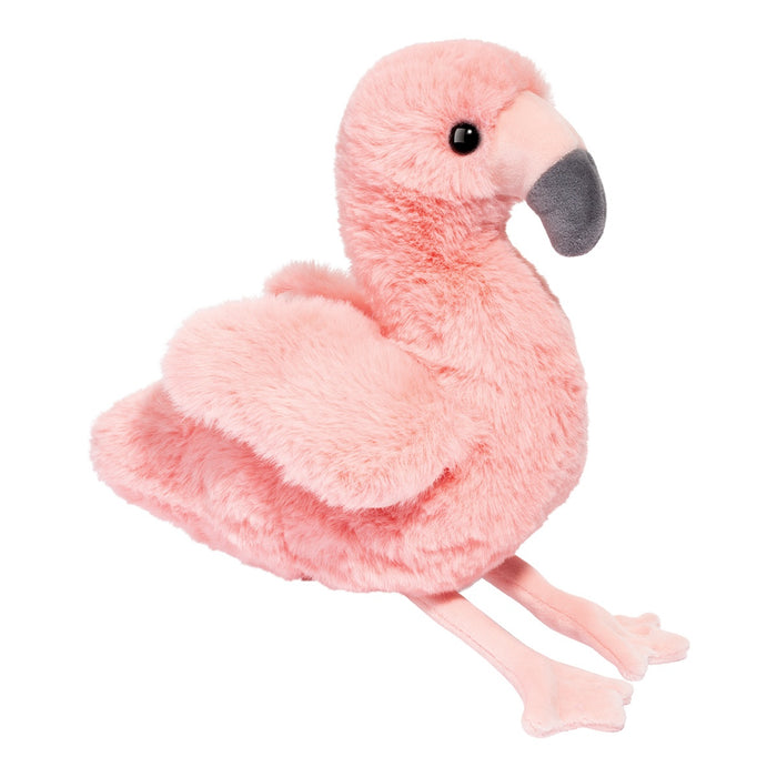 Douglas 8 Inch Leggie the Flamingo MINI Soft Plush Toy