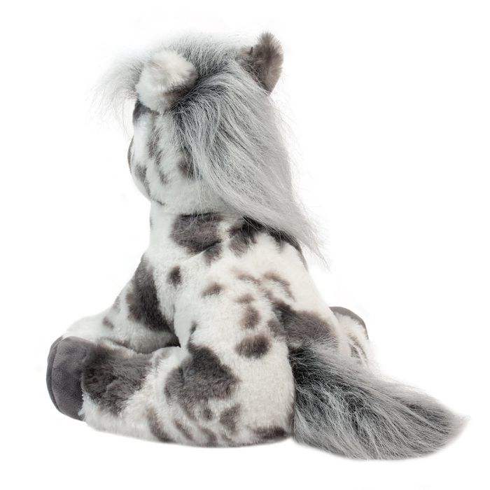 Douglas 9 Inch Hemie the Gray Spotted Horse Soft Plush Toy