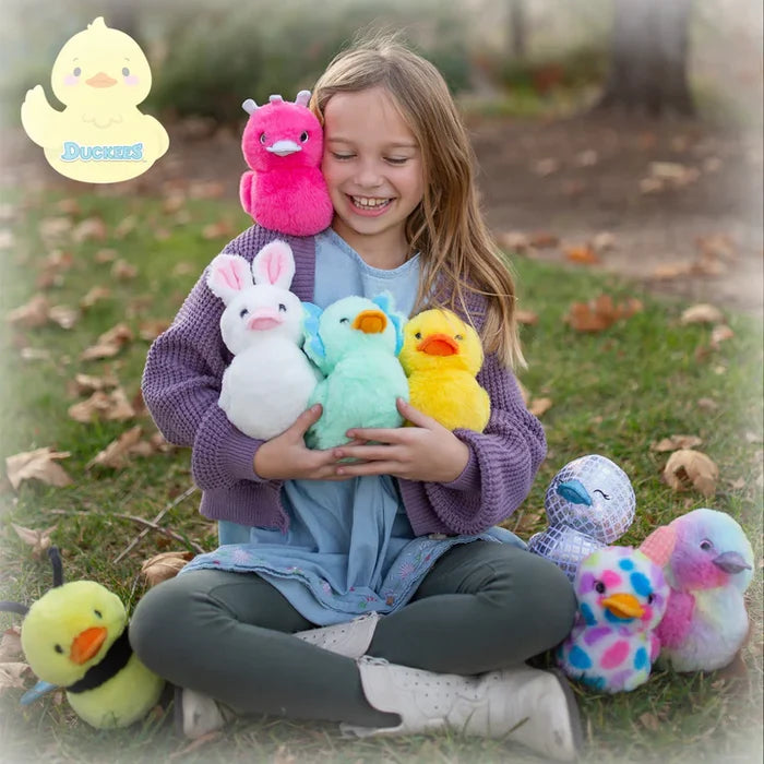Duckeez 7 Inch Chip the Avocado Duck Plush Toy by Beverly Hills Teddy Bear Company