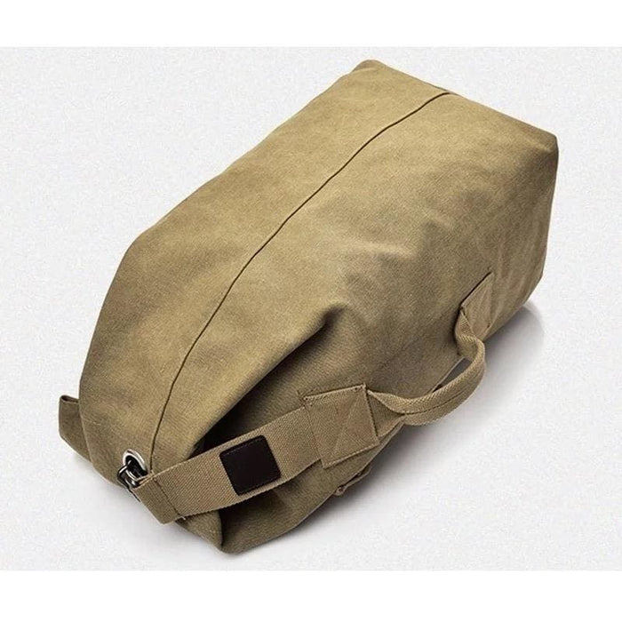 9eight5 duffel bag backpack with adjustable straps and spacious main compartment, designed for versatile travel and daily use.