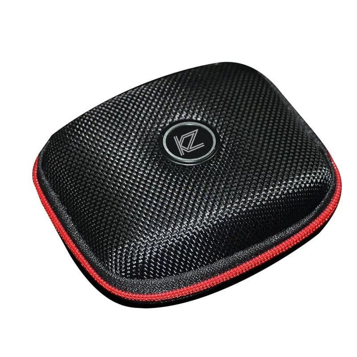9eight5 earphones case for phone and tablet accessories, compact protective cover in black with logo detail.