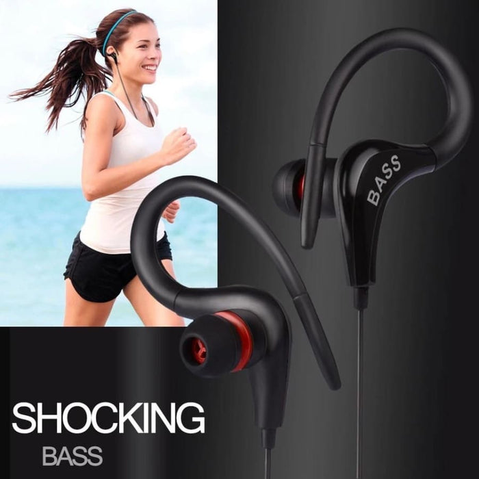 White 9eight5 earphones for phones and tablets, shown in a close-up image with a sleek design and in-ear fit.