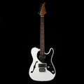 lp3_e-tt2_white_front Eart Guitars, E-TT2, Semi Hollow Body Electric Guitars Humbucker Pickups Fixed Bridge LP3, White