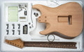EUGK-S3S_7 Eart Guitars, EUGK-S3S, DIY Electric Guitar Kit Unfinished Mahogany Body India Rosewood Fingerboard Fretboard All Parts Included