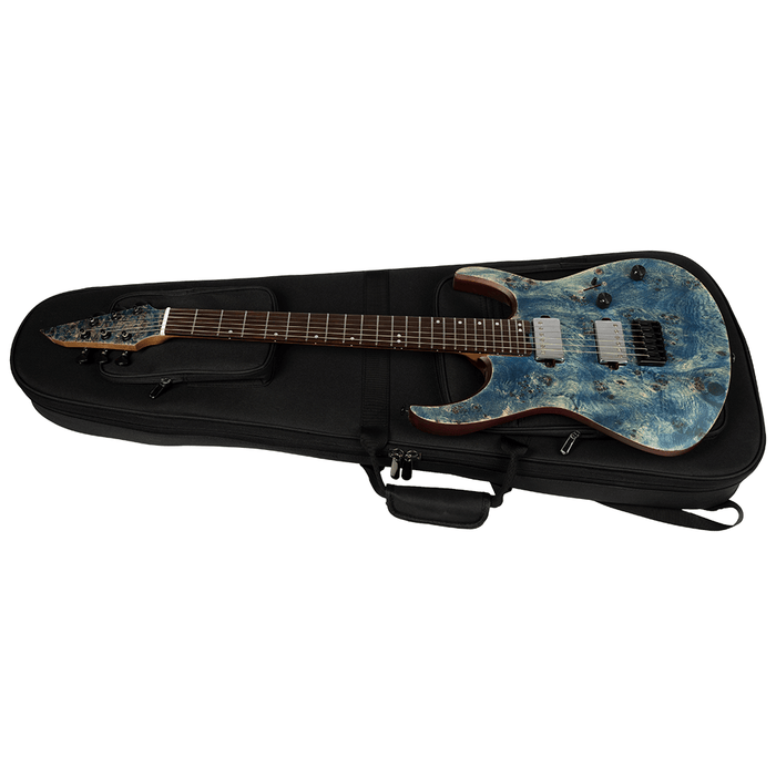 EART_Gig_Bag_EHSG_with_a_guitar_140737f0-048c-4c8a-a84c-646920f01d7b EART Guitars, Gig Bag EHSG, Bullet Case for Full Size Standard Electric Guitars, Black