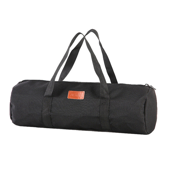 ECOTREK canvas tent stake bag holding camping pegs and hammer, portable outdoor gear storage accessory for camping trips