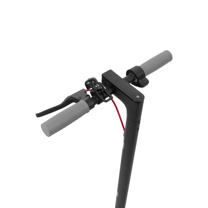 Dark grey Habicare HBC electric scooter handlebar grip with textured surface for secure grip and comfortable riding.
