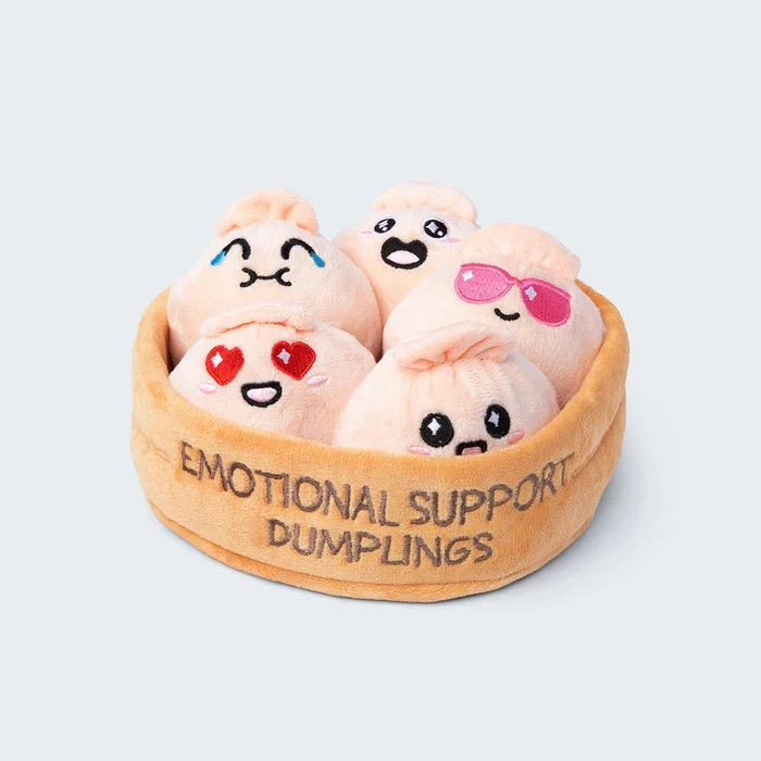 Emotional Support Dumplings Set of 5 Plush Toys by What Do You Meme - Owl & Goose Gifts