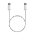 White 1m FlashCharge USB-C charger cable for Vivo phones by 9eight5, designed for fast data transfer and charging.