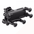 Essager 9eight5 mobile phone holder with adjustable stand for phones and tablets, featuring a sleek design and secure grip.
