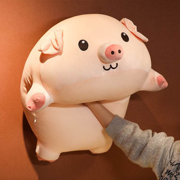 Evie: Chonky Chubby Piggy Plushie | Stuffed Animal Pig - Goodlifebean Stuffed Animals