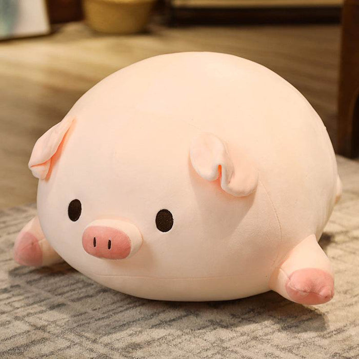 Evie: Chonky Chubby Piggy Plushie | Stuffed Animal Pig - Goodlifebean Stuffed Animals