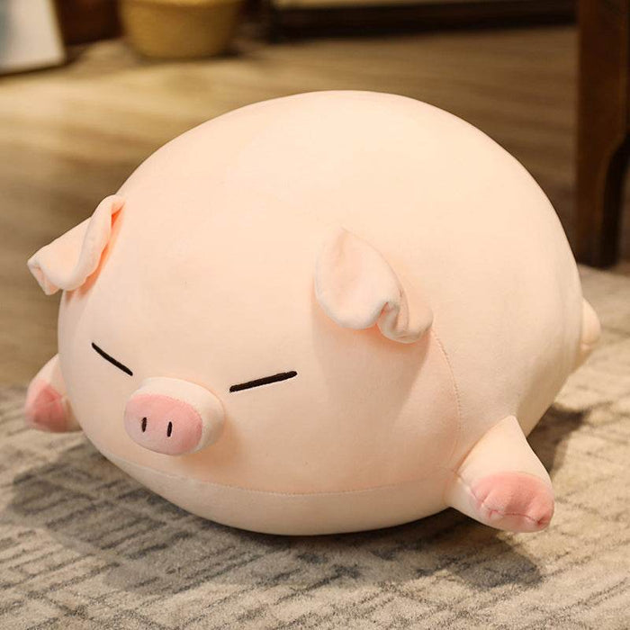 Evie: Chonky Chubby Piggy Plushie | Stuffed Animal Pig - Goodlifebean Stuffed Animals
