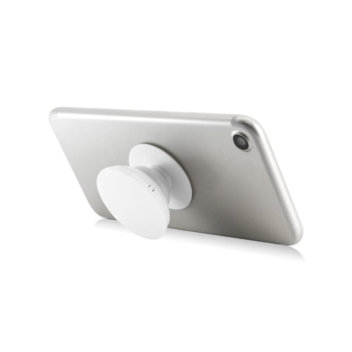 9eight5 Cheers expanding finger grip for phones and tablets, with a colorful design and adjustable grip for secure handling.