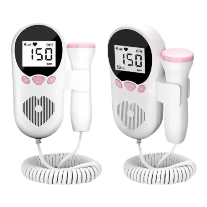 Habicare HBC fetal Doppler device with packaging, used to monitor fetal heartbeat during pregnancy.