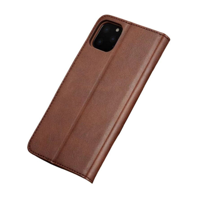 9eight5 flip case for iPhone 13 Mini (5.4-inch) showcasing a sleek protective cover with card slots and soft interior lining.