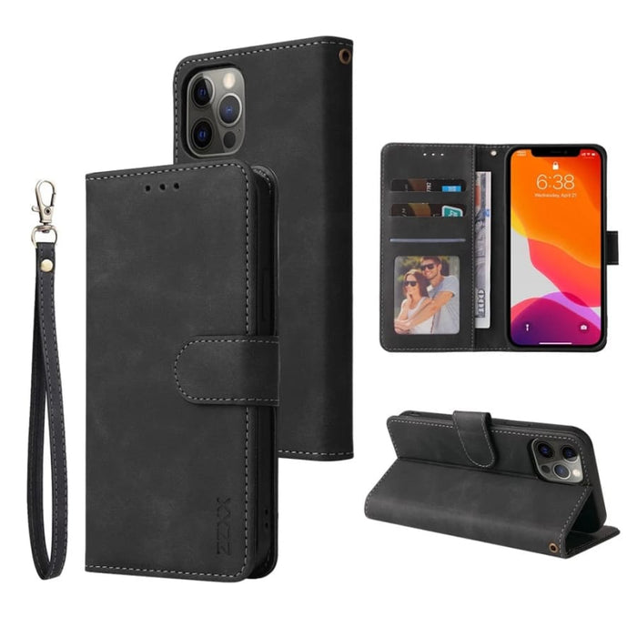 Black / iPhone 14 Pro Max (6.7”) / Flip Case