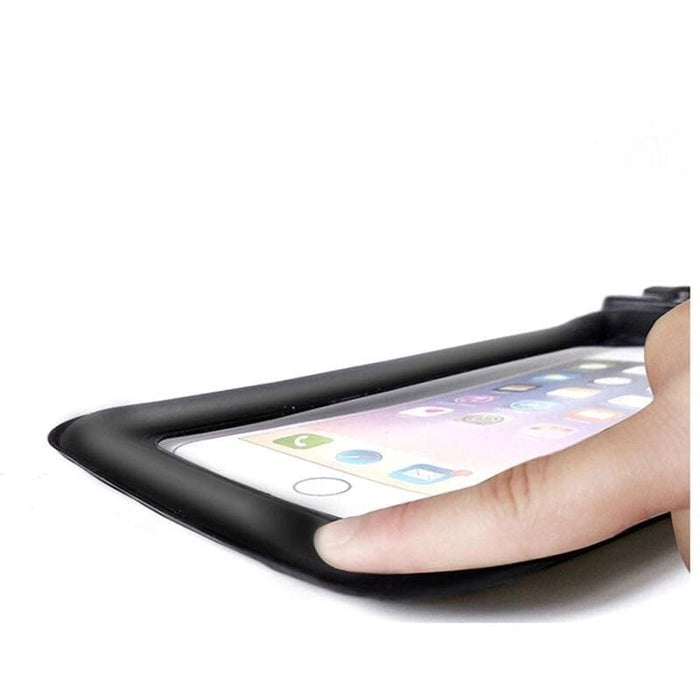 9eight5 floating waterproof bag for phones, durable waterproof case with secure seal, ideal for water activities and outdoor adventures.