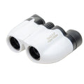 Habicare foldable compact binoculars 10x22 with black body, easy to carry and ideal for outdoor viewing activities.
