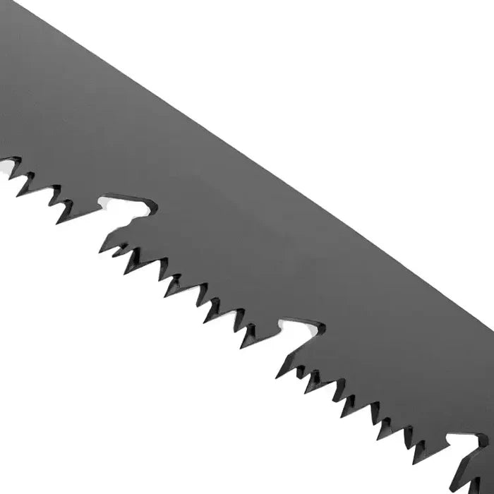 Habicare SS folding hand saw with different sizes, featuring a sharp blade and ergonomic handle for precise cutting.