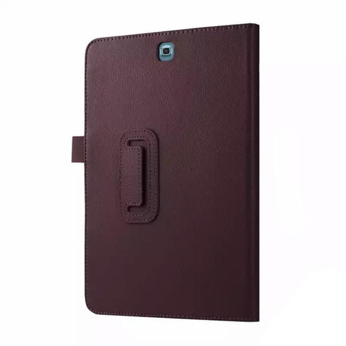 Full-body brown case for Samsung Galaxy Tab A 10.1” (2016) T580/T585 by 9eight5, showing protective cover and textured design.