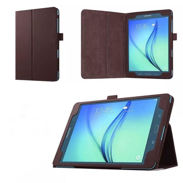 Full-body brown case for Samsung Galaxy Tab A 10.1 inch (2016), designed by 9eight5 for T580 and T585 models.