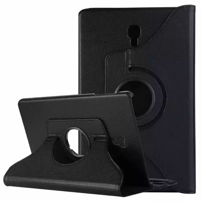 Black full-body case for Samsung Galaxy Tab A 10.5” (2018) T590/T595 by 9eight5, showing the protective cover on the tablet.