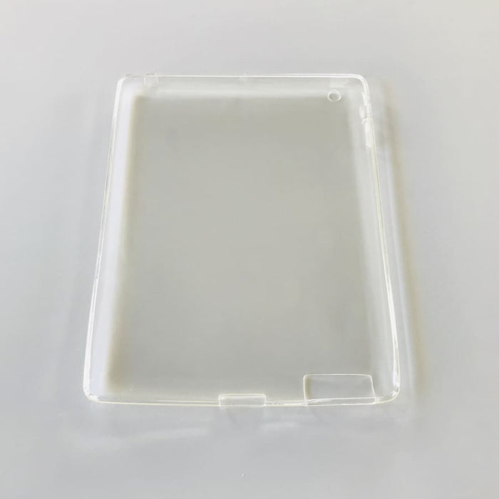 Clear full-body cover for iPad 2, 3, 4, 9.7-inch from 9eight5, showing protective transparent tablet case.