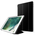 Black full body cover for iPad 7th, 8th, 9th generation 10.2-inch tablet from 9eight5, showing front and back protection.