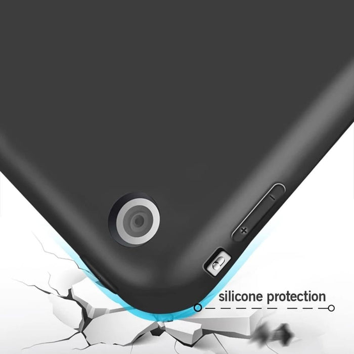 Black full body cover for iPad 7th, 8th, 9th generation 10.2-inch by 9eight5, designed for tablet protection.