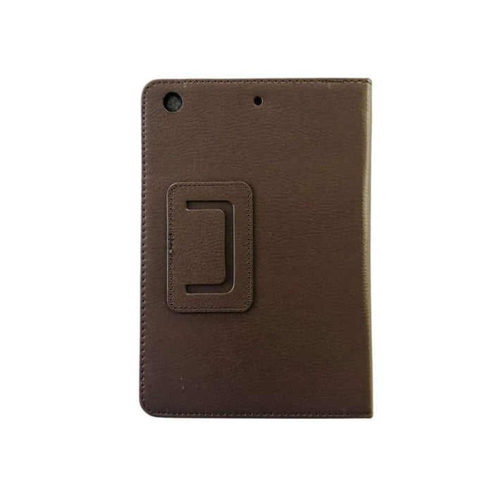Brown full-body cover for iPad Mini 1, 2, 3 by 9eight5, designed to protect the tablet with a sleek, snug fit.