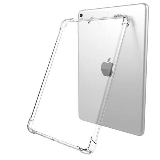 Clear full-body cover for iPad Pro 10.5” and iPad Air 10.5 from 9eight5, showing the slim protective design on the tablet.