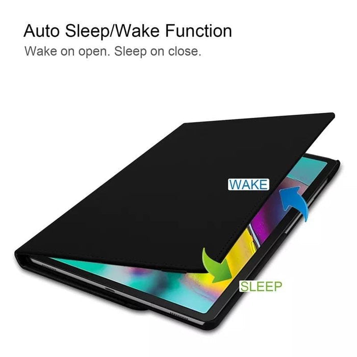 Black full body cover for iPad Pro 12.9-inch 4th gen, made by 9eight5, providing protection for the tablet.