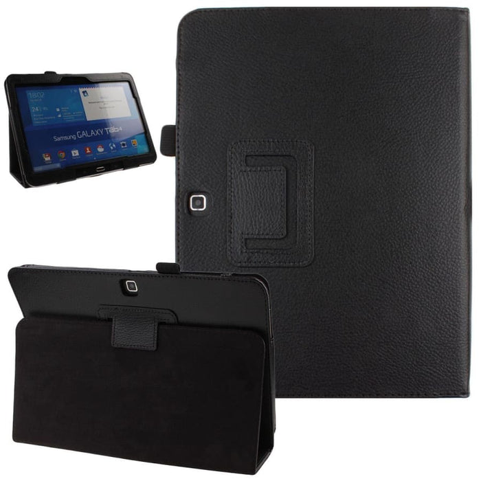 Black full-body cover for Samsung Galaxy Tab 3 10.1-inch GT-P5200 P5210 P5220, made by 9eight5, showing the tablet with protective case.