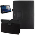 Black full-body cover for Samsung Galaxy Tab 3 10.1-inch GT-P5200 P5210 P5220, made by 9eight5, showing the tablet with protective case.