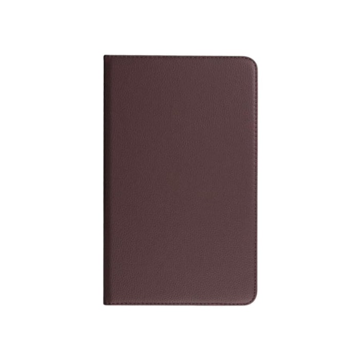 Brown full-body cover for Samsung Galaxy Tab 4 10.1-inch T530/T531/T535 by 9eight5, showing front and back protection.