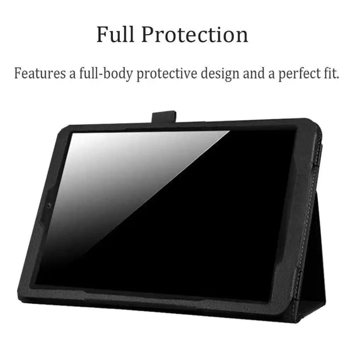Black full-body cover for Samsung Galaxy Tab A 10.1” (2019) T510/T515 by 9eight5, showing the protective tablet case.