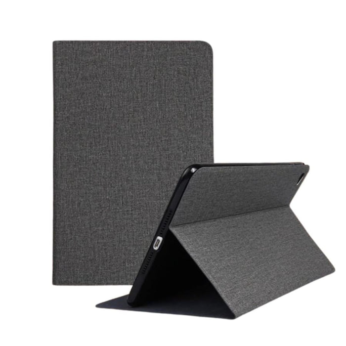 Grey full-body cover for Samsung Galaxy Tab Pro 8.4 inch T320/T325 by 9eight5, showing the protective case on the tablet.