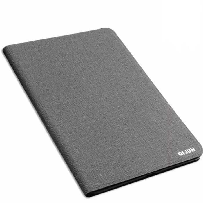 Grey full-body cover for Samsung Galaxy Tab Pro 8.4” T320/T325 by 9eight5, showing protective case with precise cutouts.