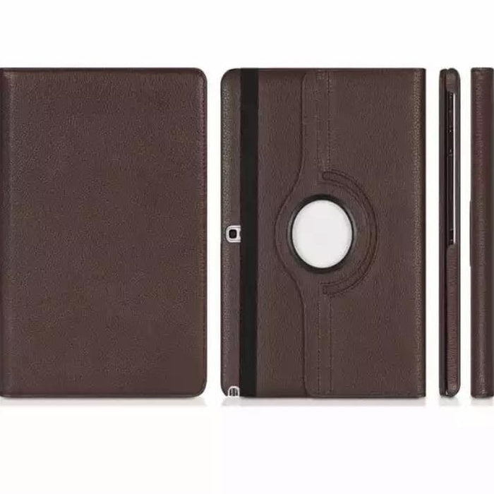 Brown full-body tablet cover for Samsung Galaxy Tab S 10.5” (2014), model T800/T805, by 9eight5, offers full protection.