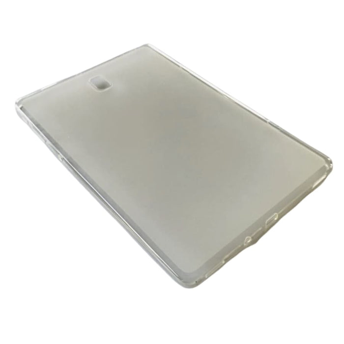 Clear full-body cover for Samsung Galaxy Tab S4 10.5-inch T830/T835 by 9eight5, showing the protective transparent case on the tablet.