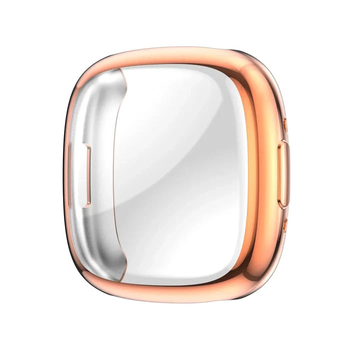 Habicare TWS full cover watch case for Fitbit Sense 2, protective accessory with precise cutouts for a secure fit.