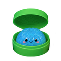 Fun Doh 4 Inch Mystery Glow in the Dark Steamer Dumpling Squishy Sensory Toy